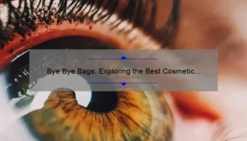 Bye Bye Bags: Exploring the Best Cosmetic Procedures for Under Eye Bags