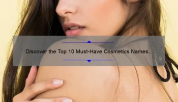 Discover the Top 10 Must-Have Cosmetics Names [2021 List] – Solve Your Beauty Woes Today!