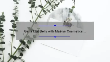 Get a Flat Belly with Maëlys Cosmetics’ B-Flat Firming Cream: A Personal Story, Tips, and Stats [Ultimate Guide]