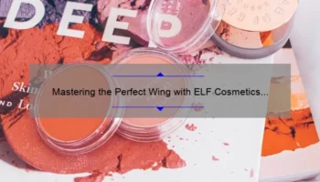 Mastering the Perfect Wing with ELF Cosmetics Eyeliner: Tips and Tricks