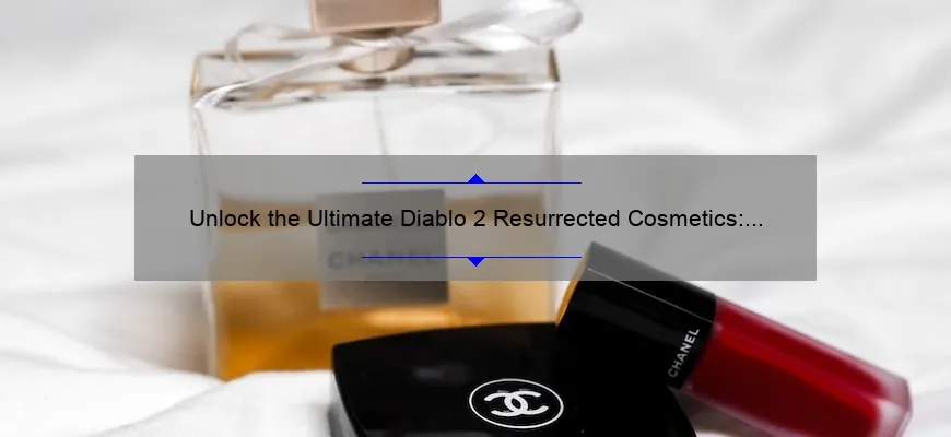 Unlock the Ultimate Diablo 2 Resurrected Cosmetics: A Story of Customization and Power [Guide + Stats]