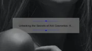 Unlocking the Secrets of Aldi Cosmetics: A Personal Journey to Affordable Beauty [Tips, Tricks, and Stats]