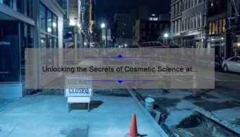 Unlocking the Secrets of Cosmetic Science at University of Cincinnati: A Personal Journey [Infographic + Tips]