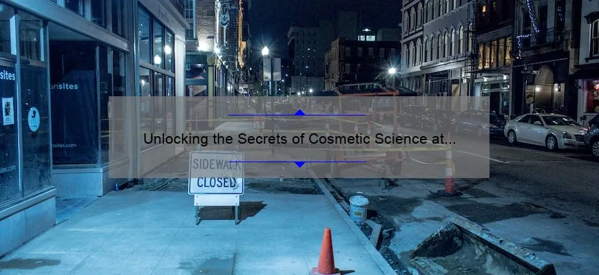 Unlocking the Secrets of Cosmetic Science at University of Cincinnati: A Personal Journey [Infographic + Tips]