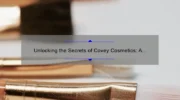 Unlocking the Secrets of Covey Cosmetics: A Personal Journey to Flawless Skin [5 Tips for Clearing Acne and Achieving Radiant Beauty]