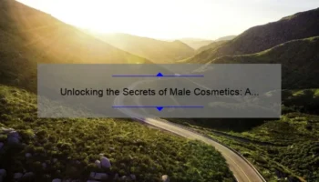 Unlocking the Secrets of Male Cosmetics: A Personal Journey to Clear Skin [Infographic]