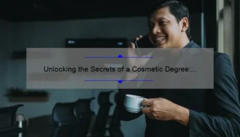 Unlocking the Secrets of a Cosmetic Degree: A Personal Journey to Success [Infographic]