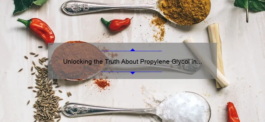 Unlocking the Truth About Propylene Glycol in Cosmetics: A Personal Story, 5 Key Facts, and Expert Tips [For Health-Conscious Beauty Enthusiasts]
