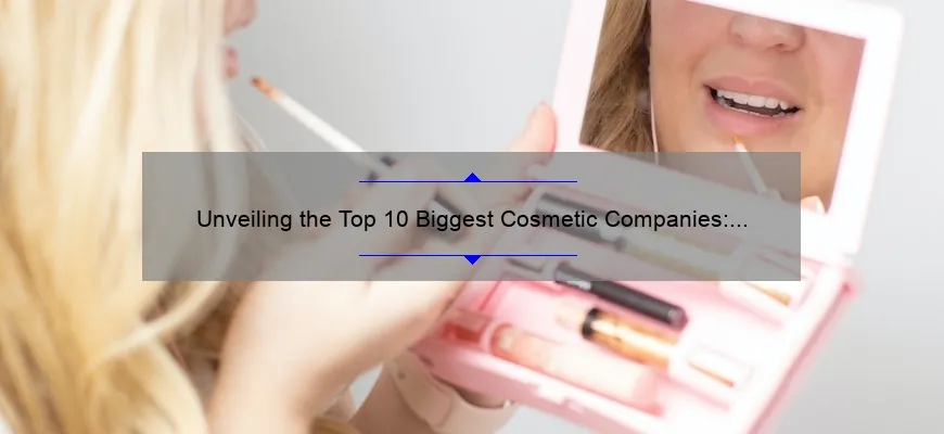 Unveiling the Top 10 Biggest Cosmetic Companies: A Story of Success and Innovation [Expert Insights and Solutions]
