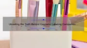 Unveiling the Truth Behind Cosmetic Labeling Companies: A Comprehensive Guide